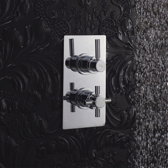 tec Pura Twin Concealed Thermostatic Shower Valve tec Pura Twin Concealed Thermostatic Shower Valve