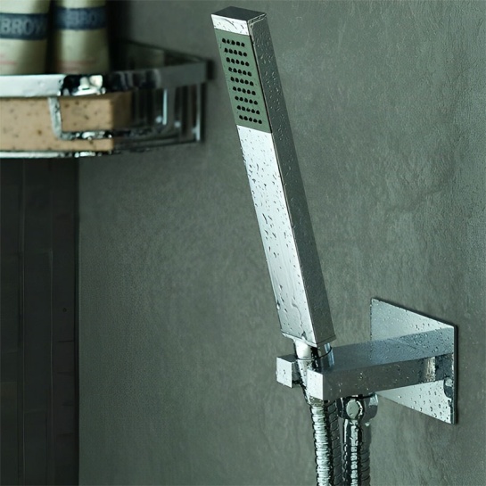 Instinct Single Function Mini Shower Kit With IntegratedOutlet And Bracket Instinct Single Function Mini Shower Kit With IntegratedOutlet And Bracket
