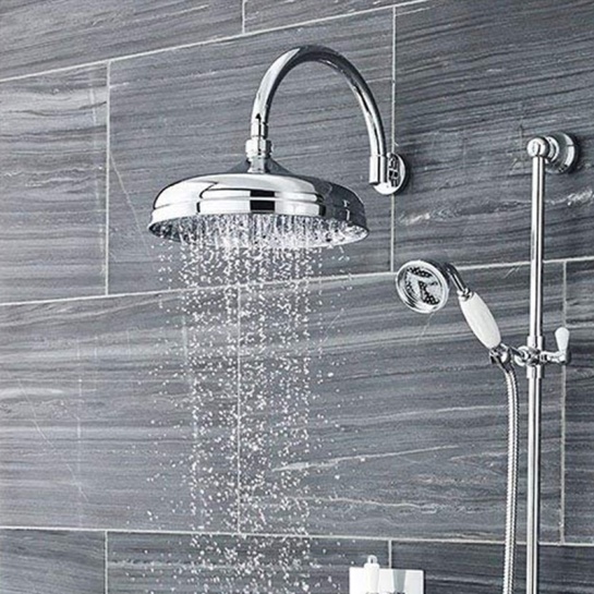 C/p Curved Wall Mounted Shower Arm C/p Curved Wall Mounted Shower Arm