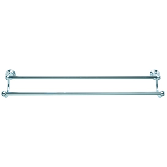 Richmond Wall Mounted Double Towel Rail 66cm Bathroom