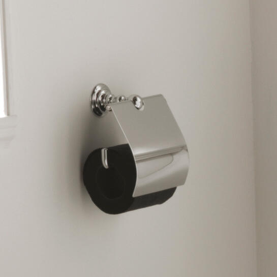 Richmond Wall Mounted Closed Toilet Roll Holder