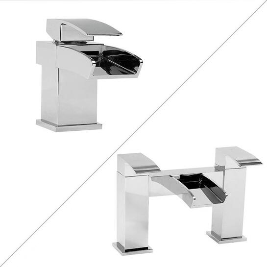 CA BASIN MONO MIXER + BATH MIXER TAP