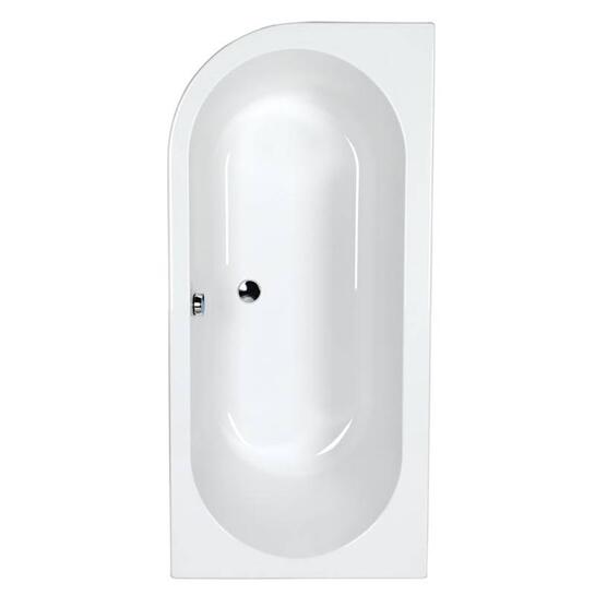 Status Bath with Panel 1600 | Left-hand, Plain