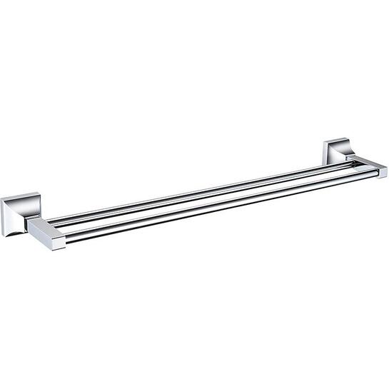 Chancery Double Towel Rail Chrome