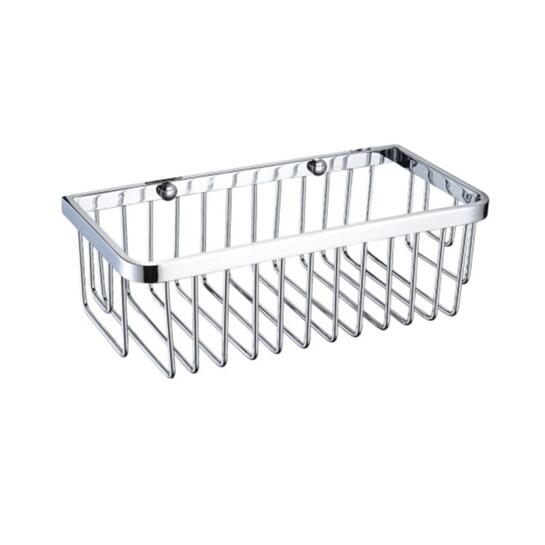 Heritage Rectangle Wire Basket Chrome