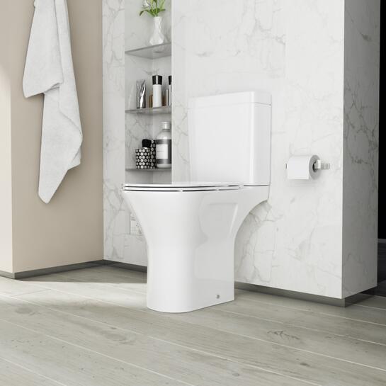 AMORE Open Back WC And Ultra Thin Seat