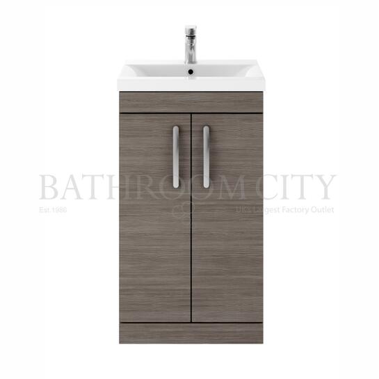 500 Vanity With Basin A Grey Avola