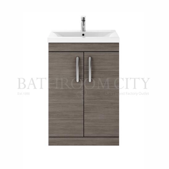 600 Vanity With Basin A Grey Avola