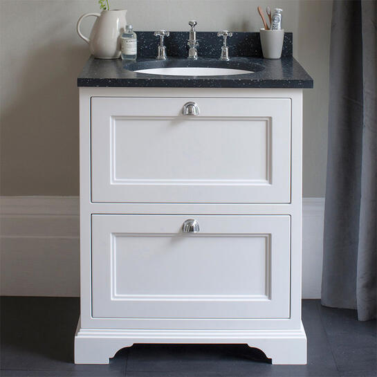 Freestanding 65 Vanity Unit with 2 drawers