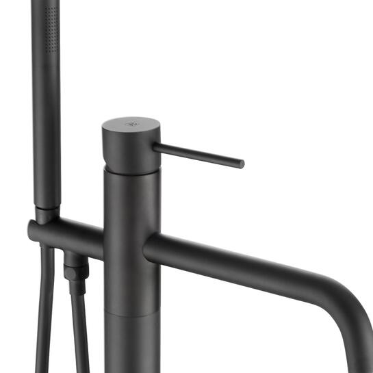 VOS Bath Shower Mixer (Matt Black)