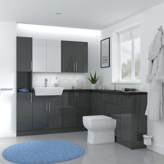 Fitted Corner Suite: Anthracite