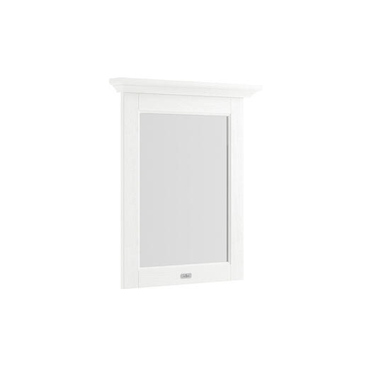 bayswater victrion 600 traditional mirror in nimbus white