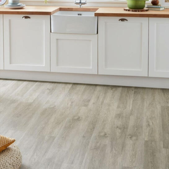 greta grove click vinyl multilayer bathroom flooring light grey oak