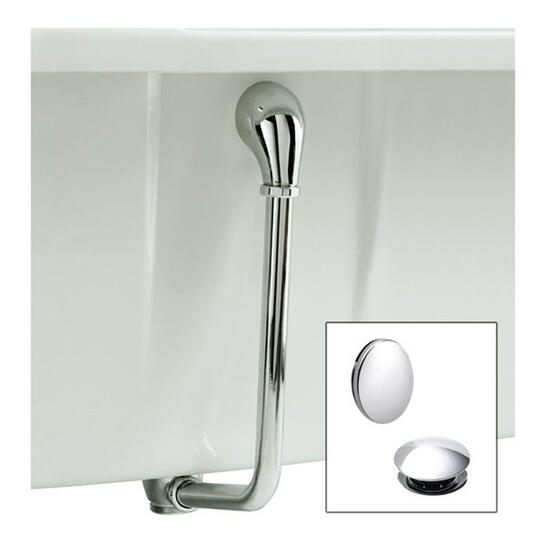 Contemporary Exposed Bath PUW Chrome