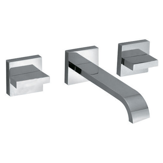 3 hole basin mixer wall mounted