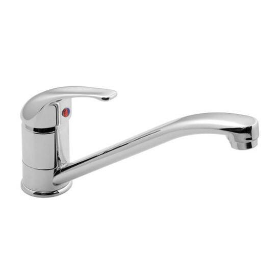 mono sink mixer single lever deck mounted with swivel spout