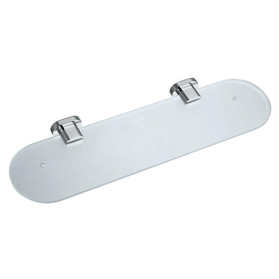 frosted glass shelf 530mm (21) wall mounted
