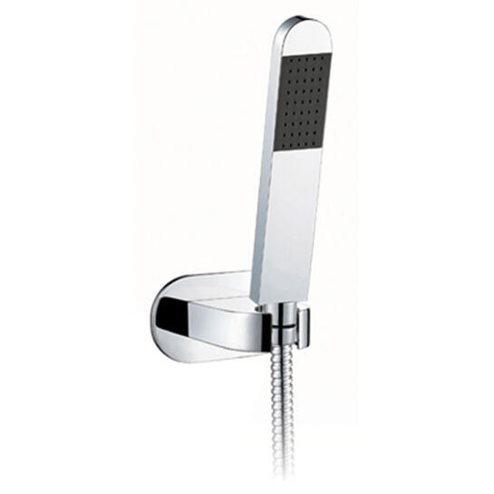 life single function mini shower kit with integrated outlet and bracket wall mounted