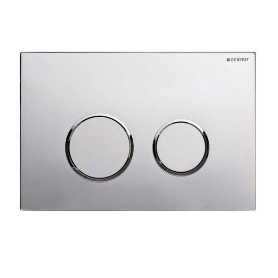 Sigma20 dual flush plate,chrome gloss