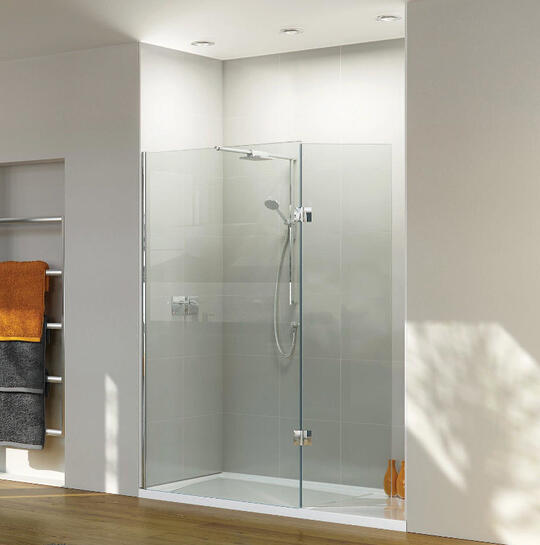 NWSR1290TH Walk In Shower Enclosure with Easy Clean Protection