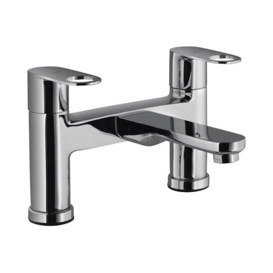 Opnamix Prime 2 Hole H Type Chrome Finish Bathroom Bath Filler