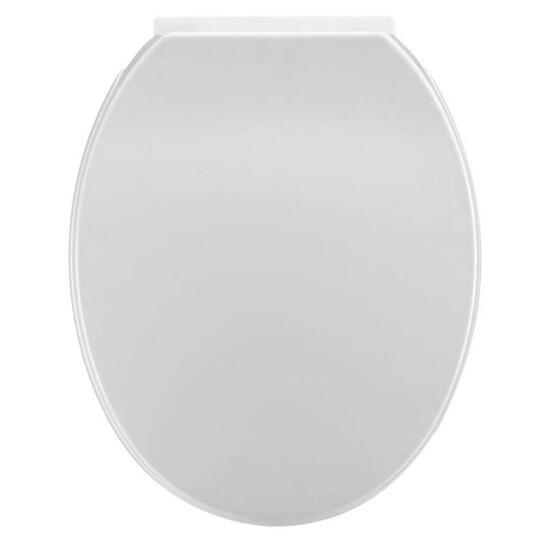 White Standard Round Soft Close Quick Release Toilet Seat