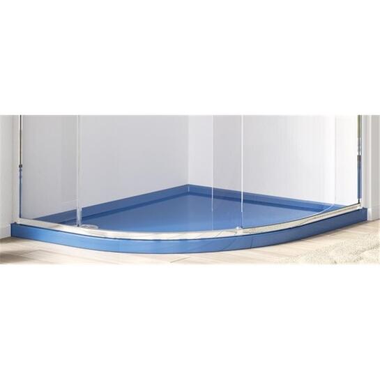 Universal 40 Curved Bathroom Shower Tray