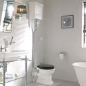 Etoile High Level White Pan And Cistern With Seat