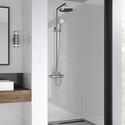 Product image for Wetwall Shower Panels Acrylic White Pearl Matt or Gloss Finish Various Sizes
