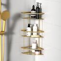 BC Gold Triple Shower Basket