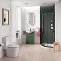 Celeste Green 550 Black Shower Suite