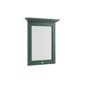 bayswater victrion 600 traditional mirror in forest green