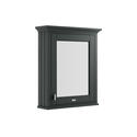 bayswater victrion 600 traditional mirror cabinet in dark lead