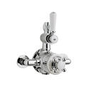 bayswater victrion chrome exposed shower valve one outlet