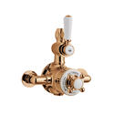 bayswater victrion copper exposed shower valve one outlet