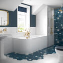 bc designs amerina 1700 white corner bath rh