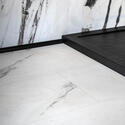 greta grove click vinyl multilayer bathroom flooring carrara marble