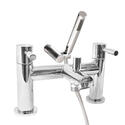 timeless Modern CHROME NULL bath mixer taps with shower head round Handle