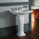 Radcliffe Large Basin 685mm White With Pedestal
