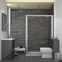 Extra Product Image For Patello Grey Sliding Door Shower Suite 4