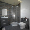 Extra Product Image For Patello Grey 800 Quadrant Shower Suite 1