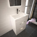 Extra Product Image For Patello White 800 Quadrant Corner Shower Suite With Bathroom Sink Cabinet & Toilet 4