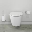 Extra Product Image For Patello Rimless Toilet Pan: Wall Hung Wc With Seat (Ultra Thin, Soft Close, Quick Release) 1