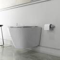 Extra Product Image For Patello Rimless Toilet Pan: Wall Hung Wc With Seat (Ultra Thin, Soft Close, Quick Release) 2