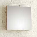 Extra Product Image For Solitaire 6005 Bathroom Mirror Cabinet with LED Top Light