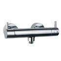 Florentine Thermostatic Wall Mounted Chrome Exposed Shower Bar Valve, HP 1.0 Innovative Stylish Design for Your Bathroom