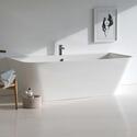 Extra Product Image For Patinato Petite White Clear Stone Bath 1