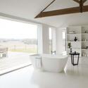 Extra Product Image For Vicenza Grande Clear Stone Freestanding White Bath 1