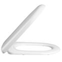 Extra Product Image For Compact Luxury Rounded D Shape Soft Close Top Fix Toilet Seat 1