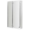 Extra Product Image For Ella Hinged Shower Bath Screen 1